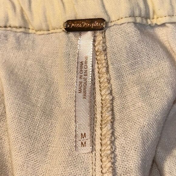 Free people cream Palmer Utility pants size Medium - Picture 10 of 12